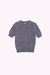 Sweater Coco Manga Corta Charcoal
