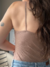 Blusa Luma - Nude Avelã - loja online