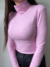 Blusa gola alta manga longa - Rosa Bebê na internet