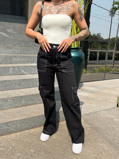 Calça Jeans Cargo Isabel - comprar online