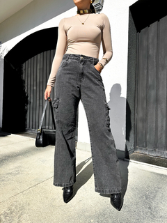 Calça Jeans Cargo Estonada - loja online