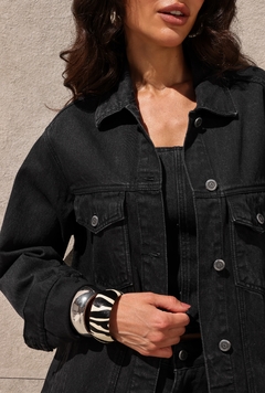 Jaqueta Over Timeless Black - izzystore