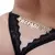 Fio Dental Gis Preta Palavras Strass Tallyta - comprar online
