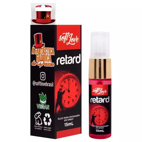 Retard Jatos Excitante Masculino 15Ml Soft Love - comprar online