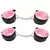 Kit Sado Preto Com Rosa 2 - Sex Shop jundiai