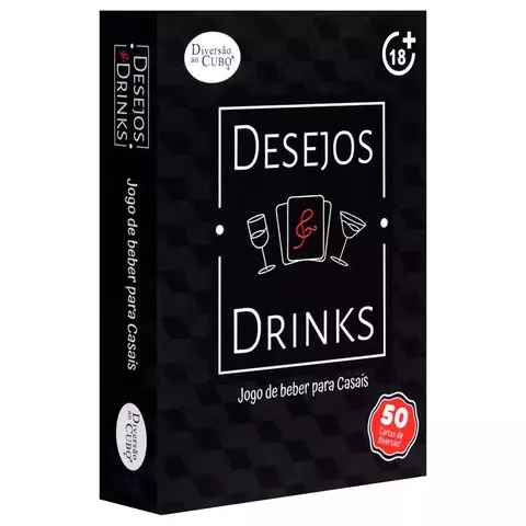Jogo Desejos E Drinks Para Casais Diversão Ao Cubo - comprar online