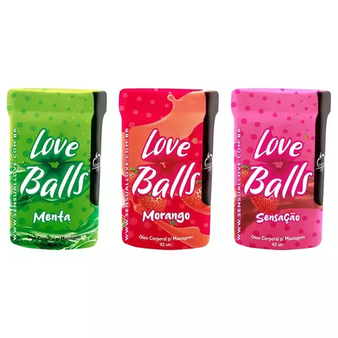 Love Balls Beijável 02 Unidades Sensual Love - comprar online