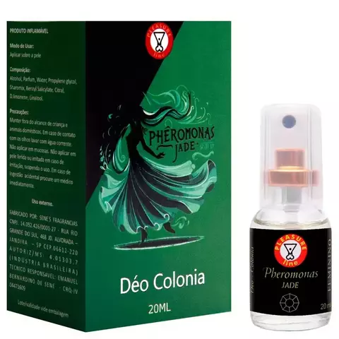 Jade Deo Colônia Feminina Pheromonas 20Ml Pleasure Line - comprar online