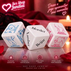 Dado Jogo Toque do Cupido com 3 Unidades