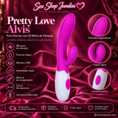 Pretty Love Alvis - Puro Silicone - 30 Níveis de Vibração