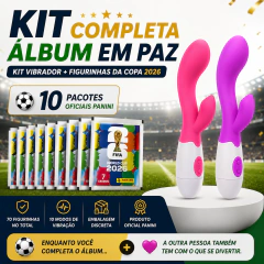 Pretty Love Brighty Dupla Estimulação + 10 Pacotes de Figurinhas Copa 2026