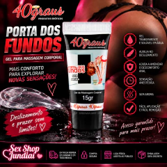 PORTA DOS FUNDOS ANESTÉSICO 15G 40GRAUS