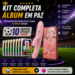 Vibrador Ponto G e Clitóris Katy Kisstoy + 10 Pacotes de Figurinhas Copa 2026
