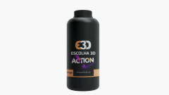 Resina para impressão 3D ACTION E3D 1kg