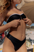 Bikini CRETA negra - comprar online