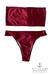 Bikini Mallorca Bordó 3 en 1 - Sugar Swimwear