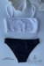 Imagen de Bikini Monaco Blanca y Negra