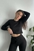 Pijama Alba negro - Alyssa