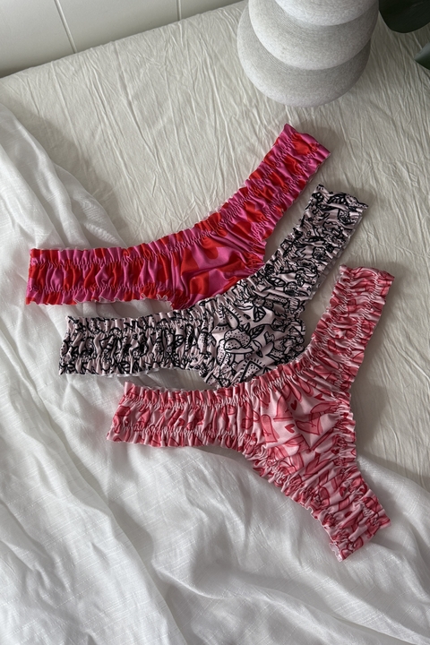 Pack x3 fru fru bonita #01 (34-46 jean) - comprar online