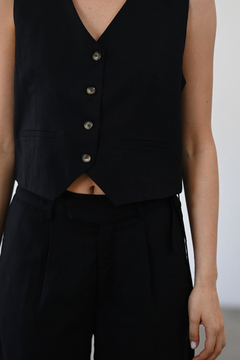 CHALECO GAIA LINO - comprar online