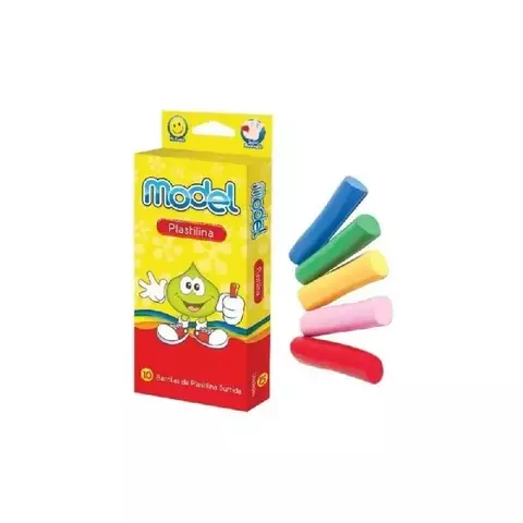 PLASTILINA MODEL SURTIDAS X 10