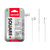 AURICULAR MAXELL SQUARE USB-C BLANCO