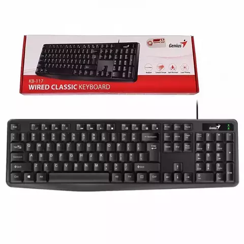 TECLADO GENIUS USB KB-117
