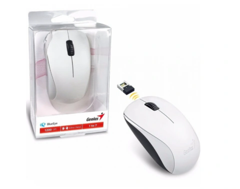 MOUSE GENIUS INALAMBRICO NX-7000 BLANCO