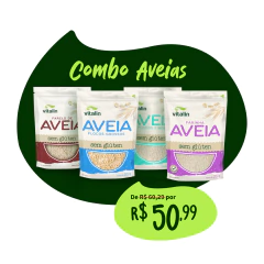 Combo Aveias Sem Glúten 200g - comprar online
