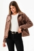 CAMPERA CORDEROY CON PIEL (KYH2645)
