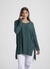 MAXI SWEATER LANILLA MORLEY TAJOS DELANTEROS (BAA5555) - comprar online