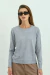 SWEATER DETALLE EN EL CUELLO Y MANGAS (EV22)