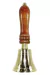 CAMPANA BRONCE MANGO MADERA (ET675P) - comprar online