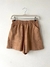 SHORT FATIMA DE LINO RUSTICO (MESH56) - tienda online