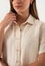 CAMISA LINO CON BOTONES (KYH2518) - Artesanias del Sol