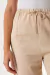 PANTALON BROTE CON CINTURA ELASTIZADA Y LAZO (KYH2526) - tienda online