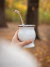 MATE COPA + BOMBILLA PLANA (MT98) - Artesanias del Sol