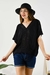 BLUSA BAMBULA CON PUNTILLA ESCOTE V (ED365025) - comprar online