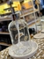 DISPENSER JABON BOMBE VIDRIO TRANSPARENTE (DEB4621) - Artesanias del Sol