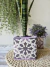 MACETA AZULEJOS VIOLETA LARGE (ARTMZA4L) - Artesanias del Sol