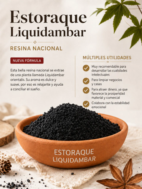 ESTORAQUE LIQUIDAMBAR BOLSITA 55 GR aproximadamente (ET902L)