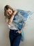 PASHMINA ESTAMPADA CON FLECOS (ED28336)