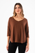 REMERA LUCK ESCOTE EN V MODAL LYCRA (KYH2368)