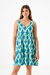 VESTIDO ESCOTE V MANGA LINO SPANDEX (KYH2603) en internet