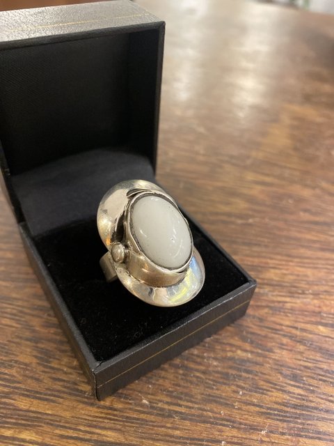 Anillo estilo Belgiorno con piedra