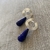 Aros Water Drop Lapiz lazuli en internet