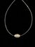 Gargantilla con dije oval - comprar online