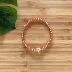 PULSEIRA BELLIS ÂMBAR PEDRA