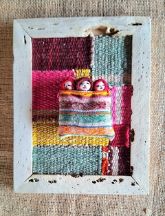 Cuadros Cardon con fondo de colage de puyo antiguo - comprar online