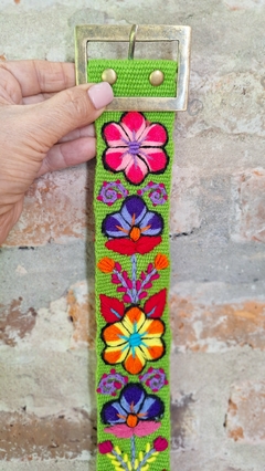 Cinturones bordado Ayacuyano